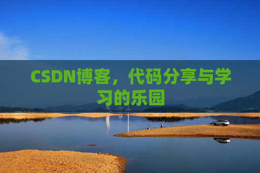 CSDN博客,代码分享与学习的乐园